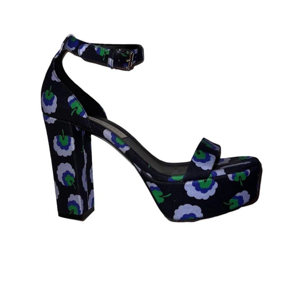 Stella McCartney Blue Floral Shoes Size 36